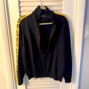 Diesel full zip light weight sweater